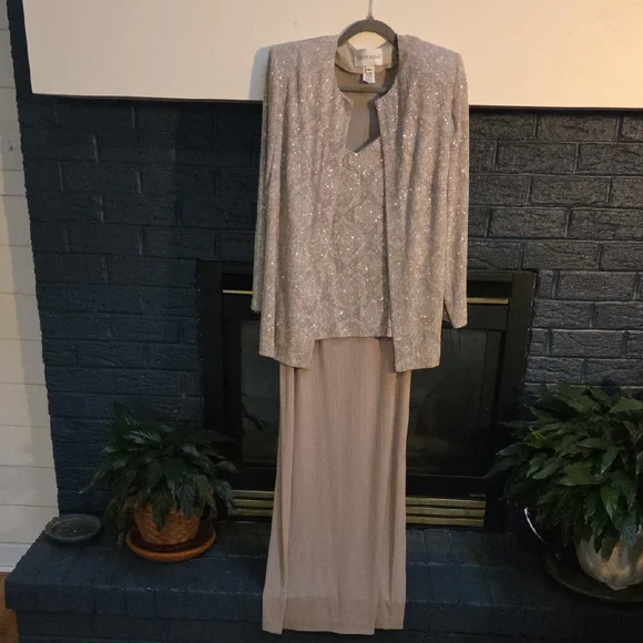 David's Bridal | Dresses | Davids Bridal Mother Of The Bride 2 Piece Gown  Size 8w | Poshmark